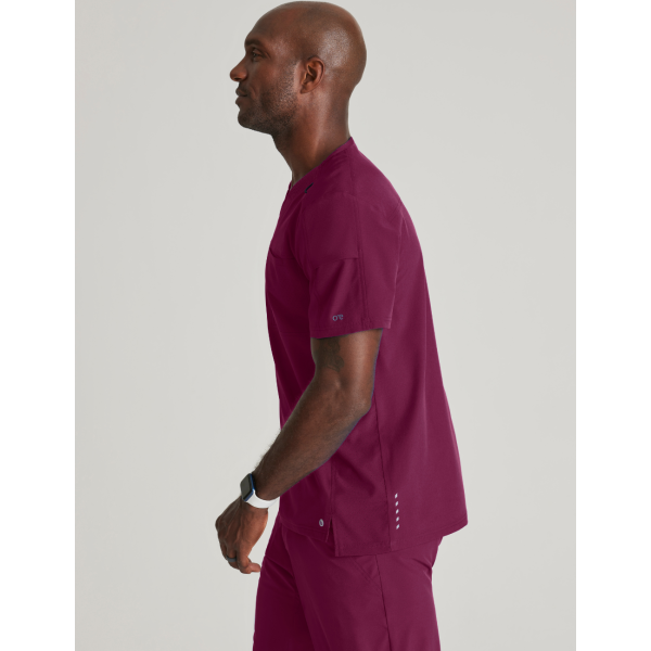 Blouse médicale Homme anti-statique (anti-poils et cheveux) "Barco One", 2 poches (BOT195)