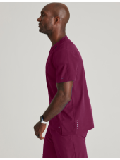 Blouse médicale Homme anti-statique (anti-poils et cheveux) "Barco One", 2 poches (BOT195)