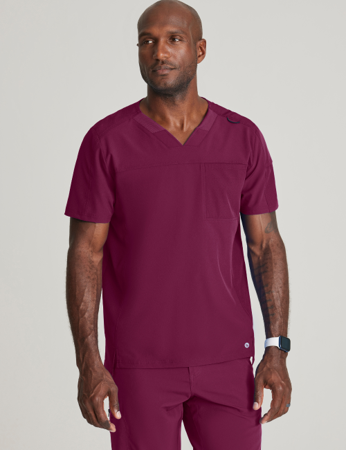 Blouse médicale Homme anti-statique (anti-poils et cheveux) "Barco One", 2 poches (BOT195)