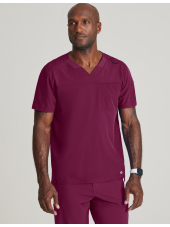 Blouse médicale Homme anti-statique (anti-poils et cheveux) "Barco One", 2 poches (BOT195)