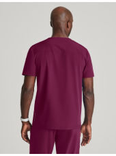 Blouse médicale Homme anti-statique (anti-poils et cheveux) "Barco One", 2 poches (BOT195)