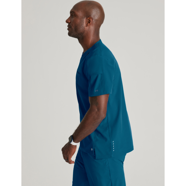 Blouse médicale Homme anti-statique (anti-poils et cheveux) "Barco One", 2 poches (BOT195)