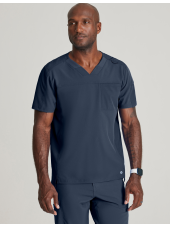 Blouse médicale Homme anti-statique (anti-poils et cheveux) "Barco One", 2 poches (BOT195)