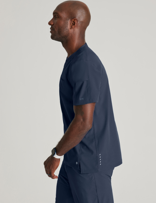 Blouse médicale Homme anti-statique (anti-poils et cheveux) "Barco One", 2 poches (BOT195)