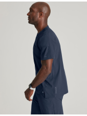 Blouse médicale Homme anti-statique (anti-poils et cheveux) "Barco One", 2 poches (BOT195)