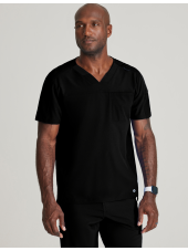 Blouse médicale Homme anti-statique (anti-poils et cheveux) "Barco One", 2 poches (BOT195)