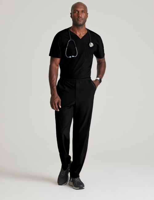 Blouse médicale Homme anti-statique (anti-poils et cheveux) "Barco One", 2 poches (BOT195)