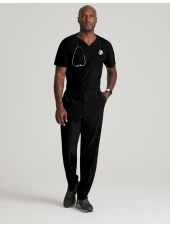 Blouse médicale Homme anti-statique (anti-poils et cheveux) "Barco One", 2 poches (BOT195)