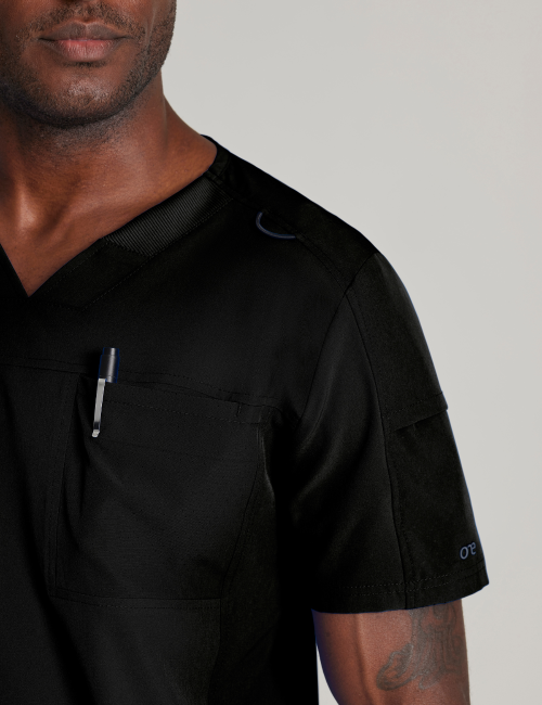 Blouse médicale Homme anti-statique (anti-poils et cheveux) "Barco One", 2 poches (BOT195)