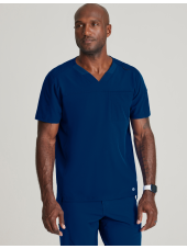 Blouse médicale Homme anti-statique (anti-poils et cheveux) "Barco One", 2 poches (BOT195)