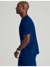 Blouse médicale Homme anti-statique (anti-poils et cheveux) "Barco One", 2 poches (BOT195)