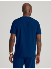 Blouse médicale Homme anti-statique (anti-poils et cheveux) "Barco One", 2 poches (BOT195)