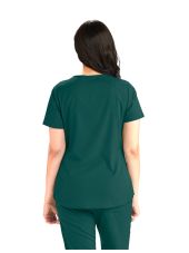 Women's medical blouse, "Grey's Anatomy Stretch" 2 pockets (GRST011)