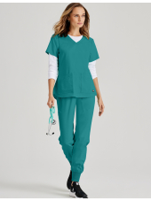 Blouse médicale femme, Grey's Anatomy "Stretch" 2 poches (GRST011)