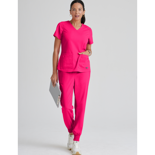 Conjunto médico para mujer - Anatomía de Grey (pantalones deportivos)