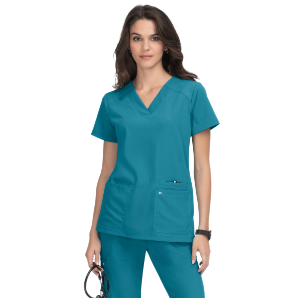 Blouse médicale Femme Koi "Hustle and Heart", 2 poches Koi Next Gen (1019) Blouse médicale Femme Koi "Hustle and Heart", 2 poches Koi Next Gen (1019)