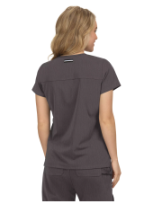 Blouse médicale Femme Koi "Hustle and Heart", 2 poches Koi Next Gen (1019)