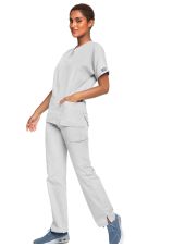 Men's Medical Gown, 2 pockets, Cherokee Workwear Originals (4700)