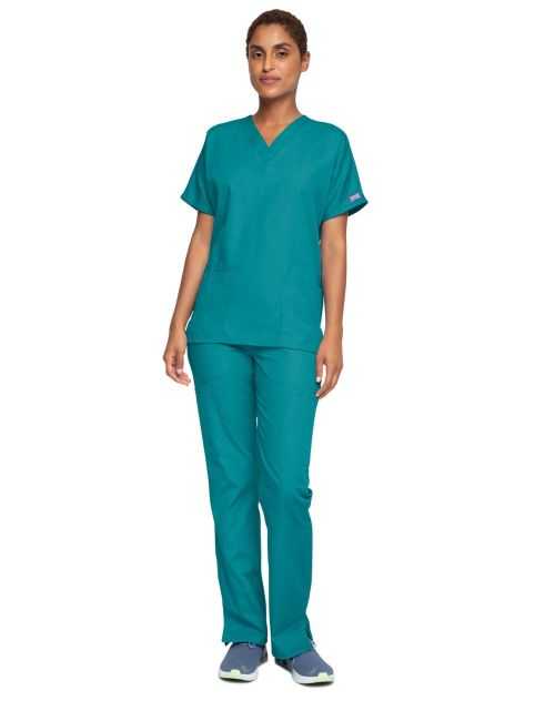 Bata médica de hombre, 2 bolsillos, originales de ropa de trabajo Cherokee (4700)
