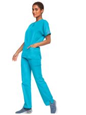 Blouse médicale unisexe, Cherokee Workwear Originals, 2 poches (WWE4700)
