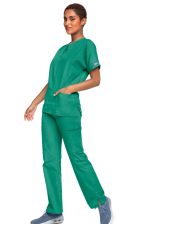 Bata médica de hombre, 2 bolsillos, originales de ropa de trabajo Cherokee (4700)