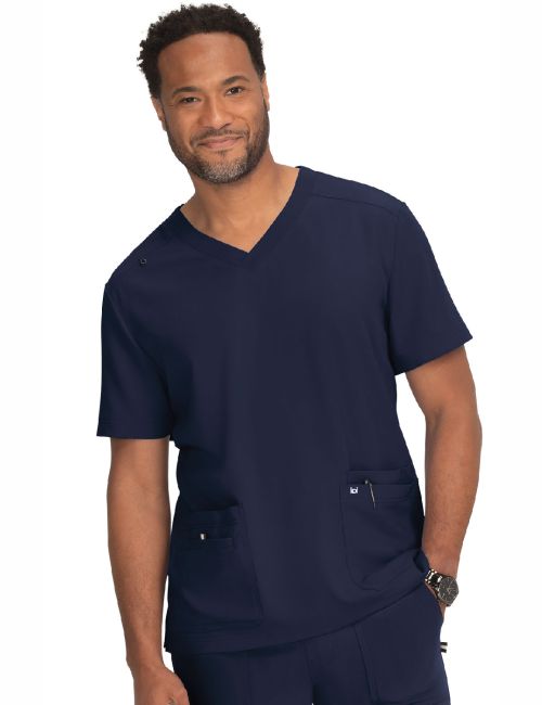 Medical Gown Men's Koi "Koi "Free to be", collection Koi Next Gen (672)