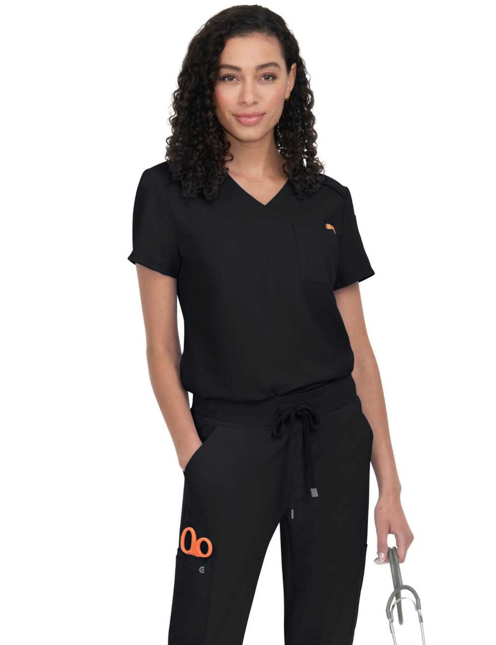 Women's medical blouse "Aura" - Koi Cureology (C100)