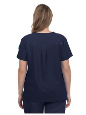 Blouse médicale Femme Koi "Cardi", 3 poches, collection Cureology (C101)