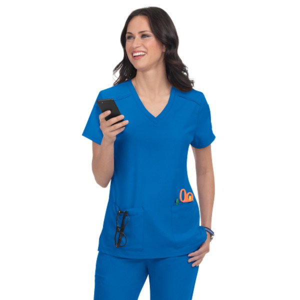 Blouse médicale Femme Koi "Cardi", 3 poches, collection Cureology (C101)