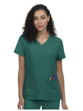 Blouse médicale Femme Koi "Cardi", 3 poches, collection Cureology (C101)