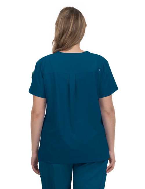Blouse médicale Femme Koi "Cardi", 3 poches, collection Cureology (C101)