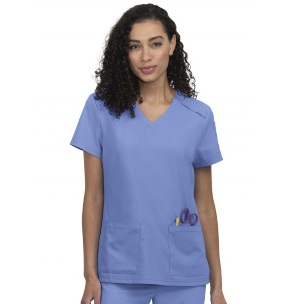 Blouse médicale Femme Koi "Cardi", 3 poches, collection Cureology (C101) Blouse médicale Femme Koi "Cardi", 3 poches, collection Cureology (C101)