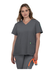 Blouse médicale Femme Koi "Cardi", 3 poches, collection Cureology (C101)