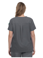 Blouse médicale Femme Koi "Cardi", 3 poches, collection Cureology (C101)