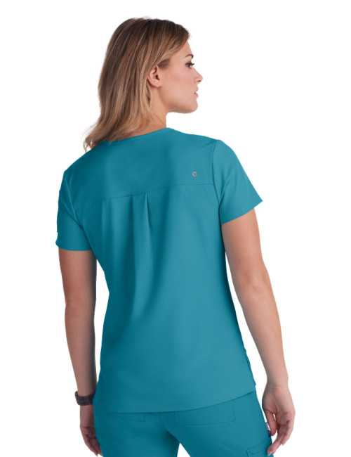 Blouse médicale Femme Koi "Cardi", 3 poches, collection Cureology (C101)