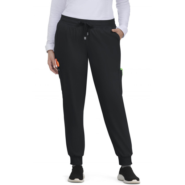 Pantalon médical jogger Femme Koi "Pulse", 6 poches Koi Cureology (C700)