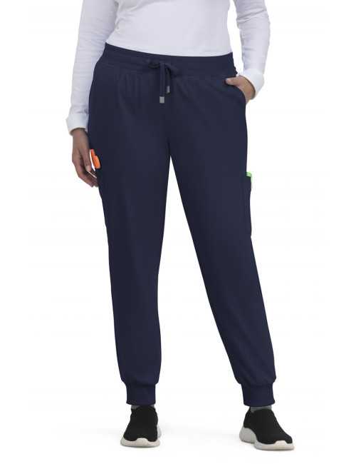 Pantalon médical jogger Femme Koi "Pulse", 6 poches Koi Cureology (C700)
