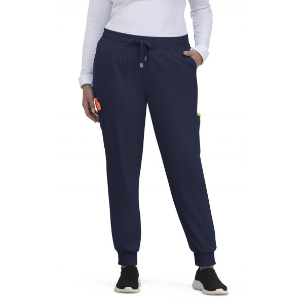 Pantalon médical jogger Femme Koi "Pulse", 6 poches Koi Cureology (C700)