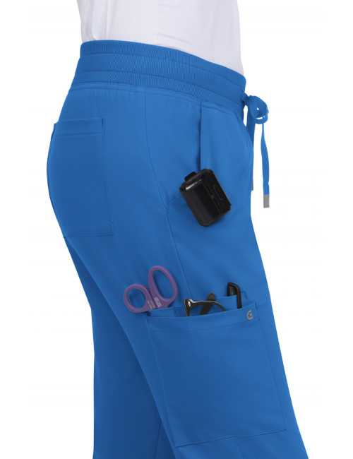 Pantalon médical jogger Femme Koi "Pulse", 6 poches Koi Cureology (C700)
