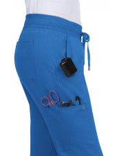 Pantalon médical jogger Femme Koi "Pulse", 6 poches Koi Cureology (C700)