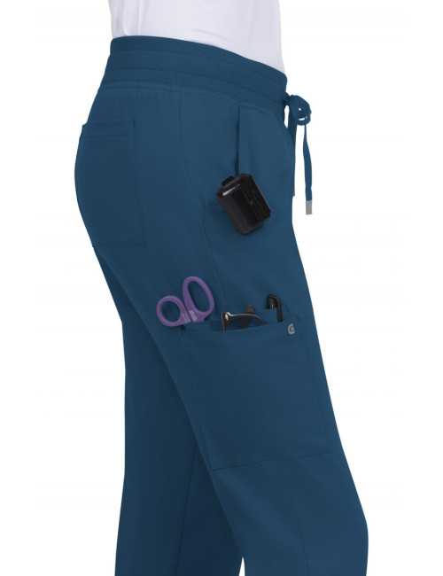 Pantalon médical jogger Femme Koi "Pulse", 6 poches Koi Cureology (C700)