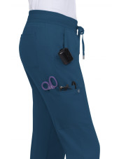 Pantalon médical jogger Femme Koi "Pulse", 6 poches Koi Cureology (C700)
