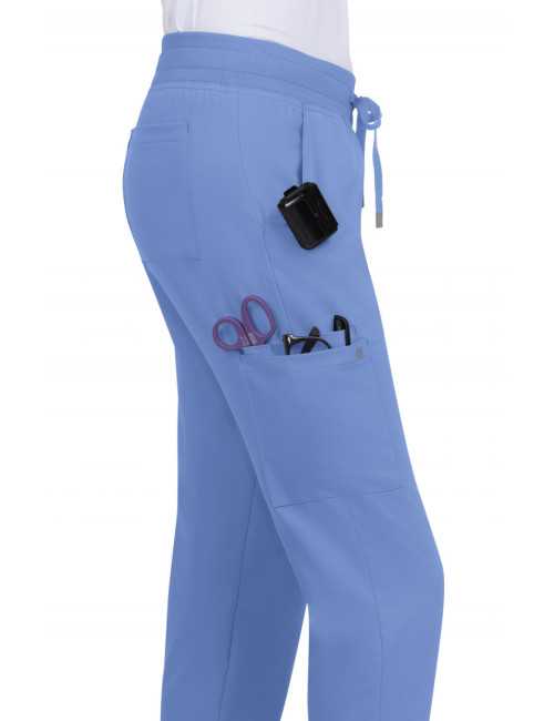 Pantalon médical jogger Femme Koi "Pulse", 6 poches Koi Cureology (C700)