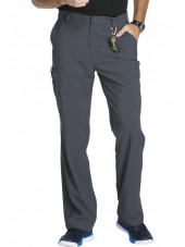 Pantalon à bouton homme, Cherokee, Collection "Infinity" (CK200A) gris anthracite face 2