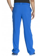 Pantalon à bouton homme, Cherokee, Collection "Infinity" (CK200A) bleu royal dos