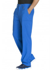 Pantalon à bouton homme, Cherokee, Collection "Infinity" (CK200A) bleu royal droite