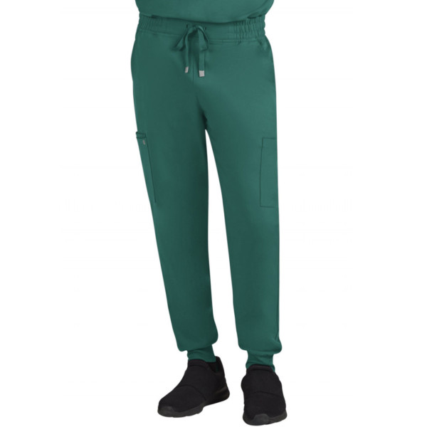 Koi "Connective" Pantalón jogger médico para hombre, 6 bolsillos Koi Cureology (C600)