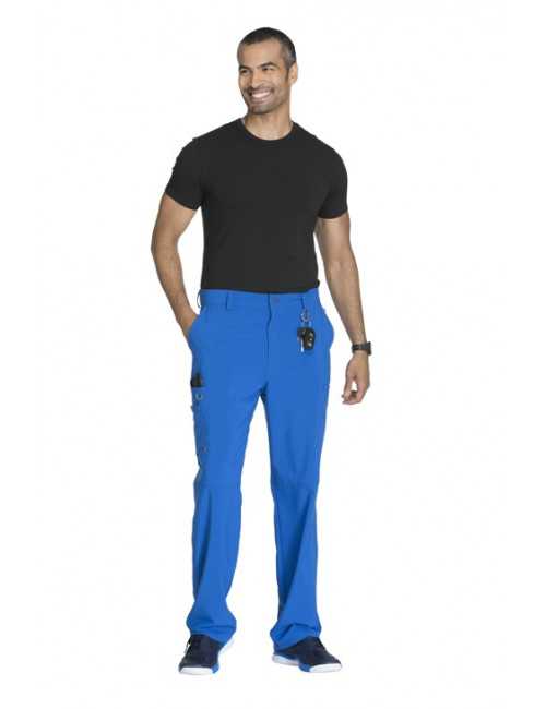 Pantalon à bouton homme, Cherokee, Collection "Infinity" (CK200A) bleu royal modèle