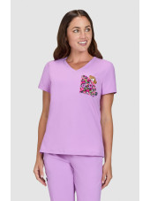 Blouse médicale originale Femme imprimée "Nixie" (1128PLM-186)