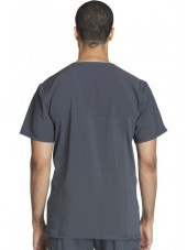 Blouse Médicale Homme Antibactérienne Cherokee, Collection "Infinity" (CK900A) gris anthracite dos
